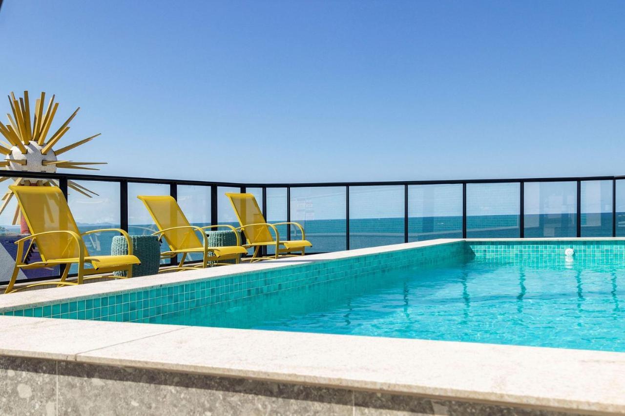 Aion Suites 205 - Lindo Apartamento Com Vista Para O Mar, A 60M Da Praia De Bombinhas, Com Piscina E Academia No Rooftop. Exteriér fotografie