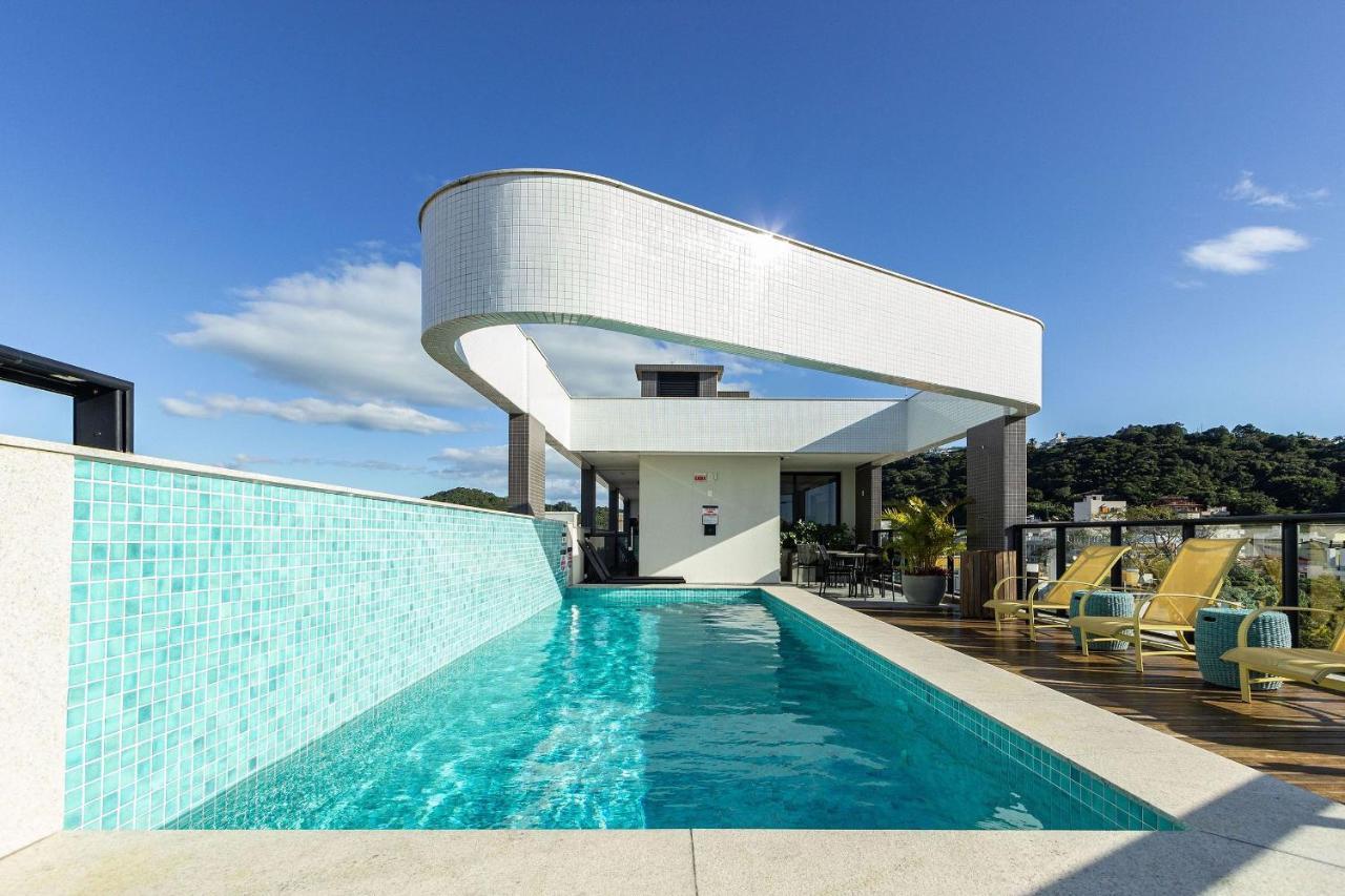Aion Suites 205 - Lindo Apartamento Com Vista Para O Mar, A 60M Da Praia De Bombinhas, Com Piscina E Academia No Rooftop. Exteriér fotografie