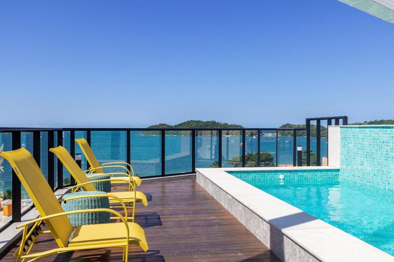 Aion Suites 205 - Lindo Apartamento Com Vista Para O Mar, A 60M Da Praia De Bombinhas, Com Piscina E Academia No Rooftop. Exteriér fotografie