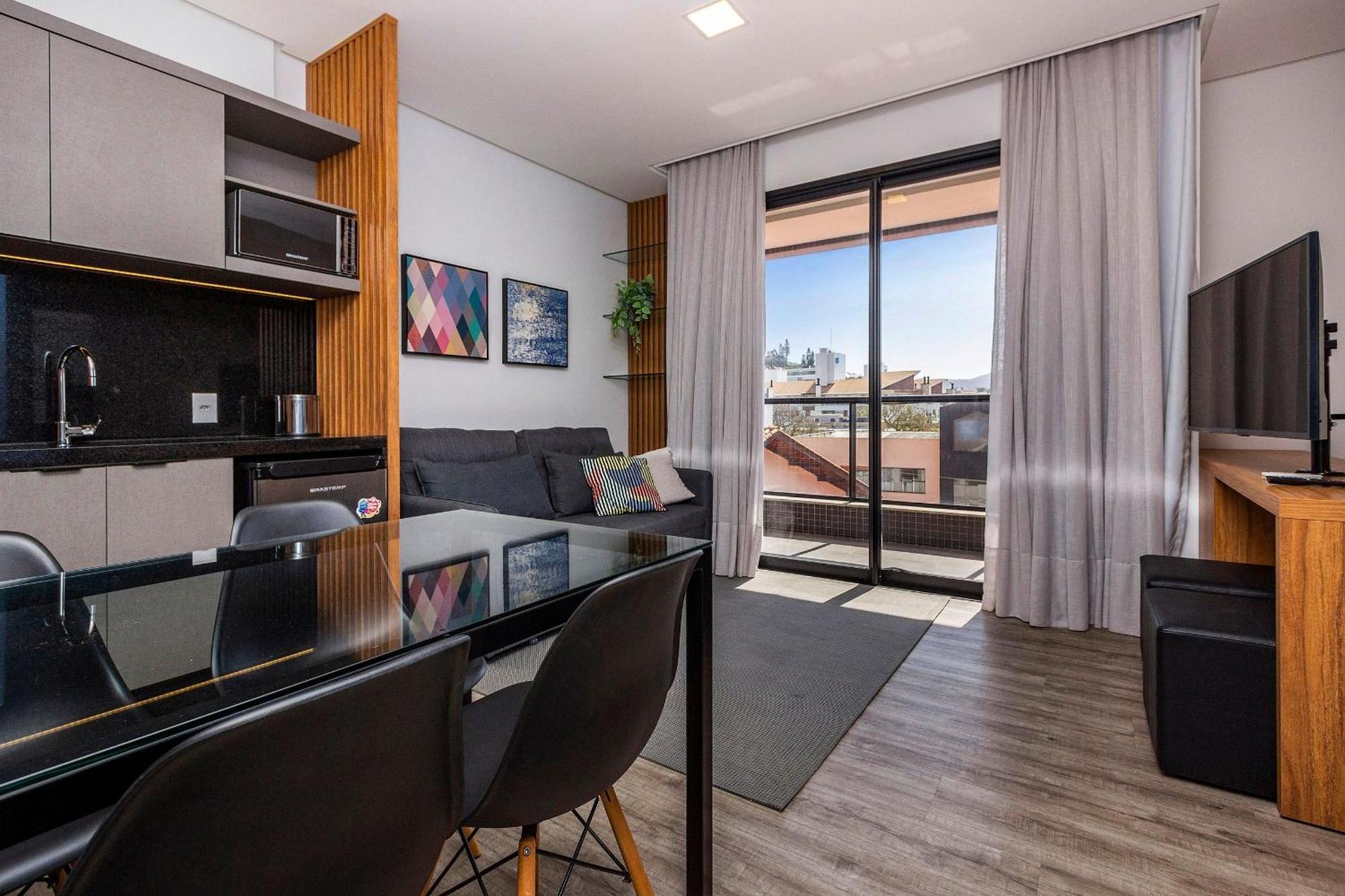 Aion Suites 205 - Lindo Apartamento Com Vista Para O Mar, A 60M Da Praia De Bombinhas, Com Piscina E Academia No Rooftop. Exteriér fotografie